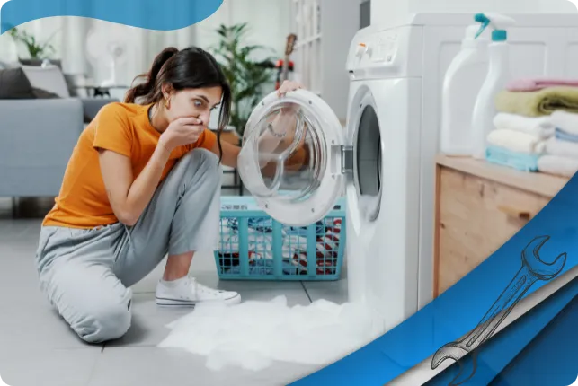 چرا لباسشویی دوو نشتی آب دارد